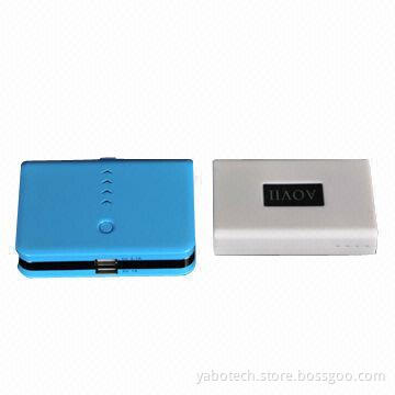 Colorful Power Bank, Used for Smartphone, iPad, iPhone, MP3/4, Weighs 0.25kg